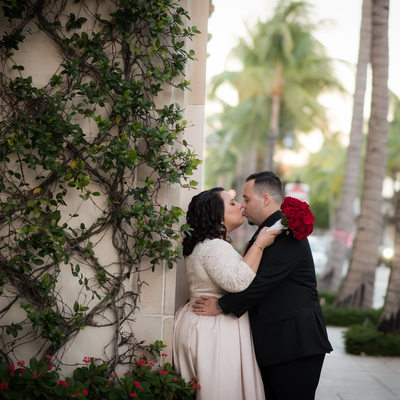 Florida wedding elopement photo
