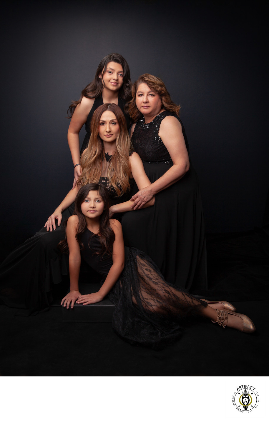 Three Generations Portrait | Claudia and Family