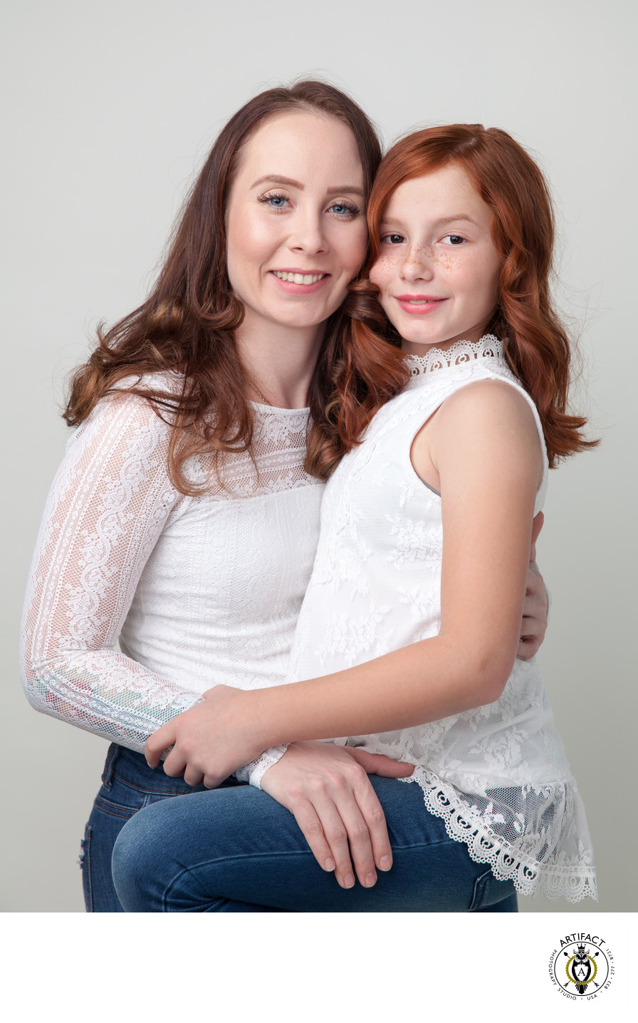 Mother and Daughter Portrait | Rebecca and Abby