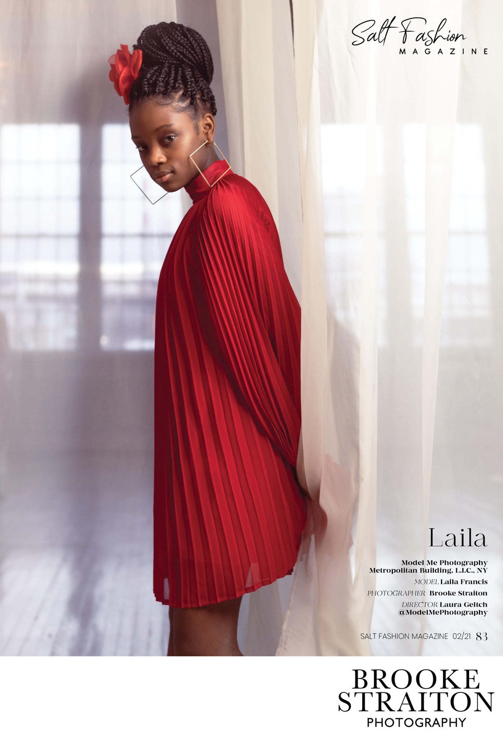 Teen fashion editorial photography for Salt Fashion Magazine