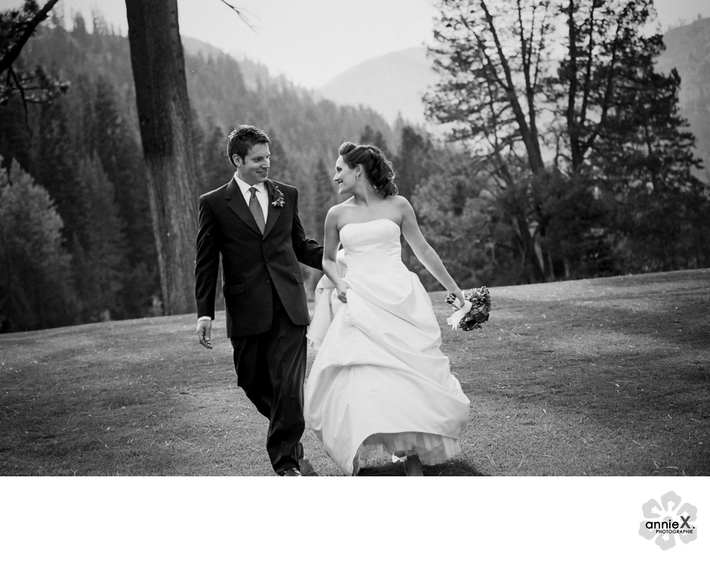 Resort Squaw Creek wedding photographer for fun couples