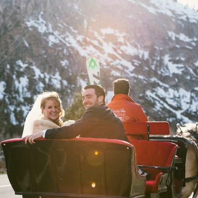 Squaw Valley sleigh ride