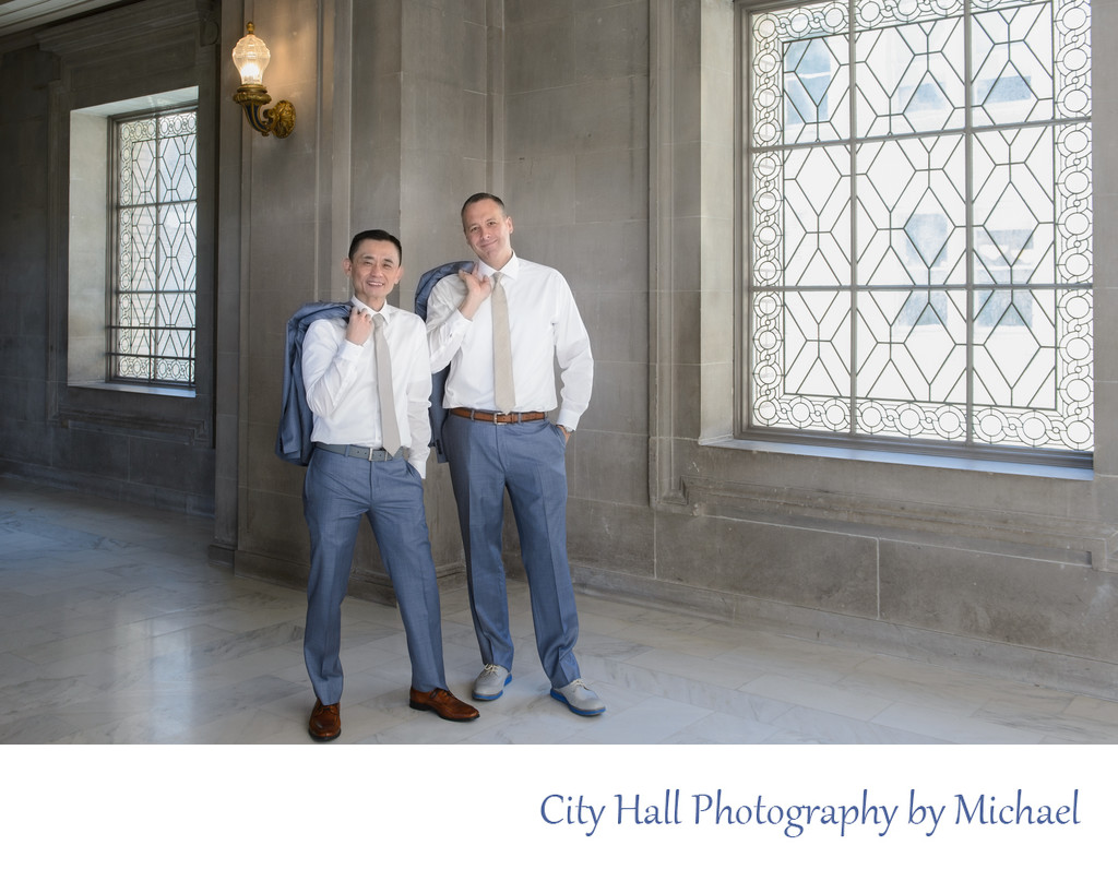 San Francisco City Hall Wedding Photographer - Gay Marriage