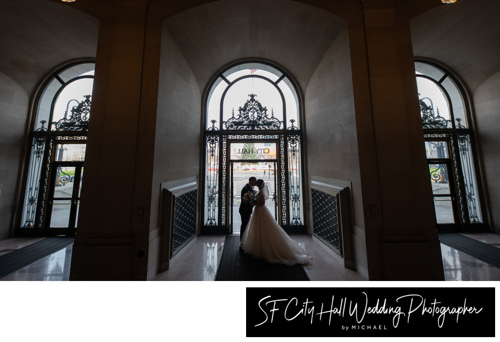Silhouette  Wedding Photography in San Francisco