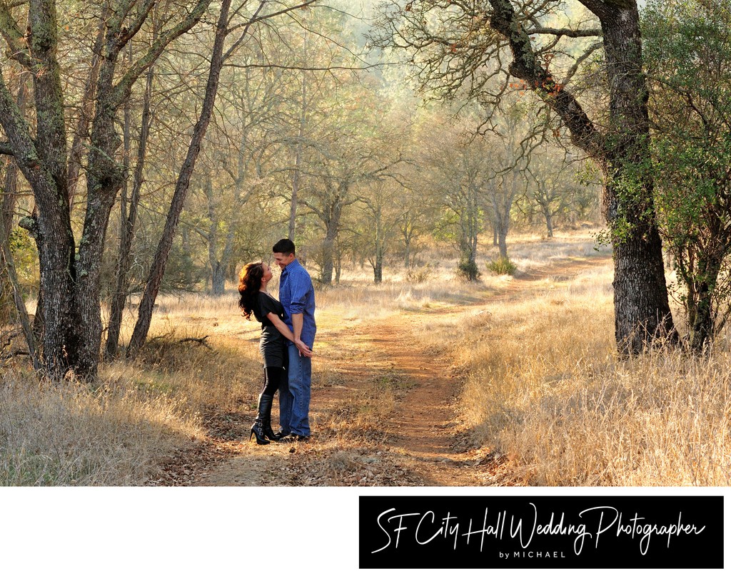 Best Engagement Portrait Outdoors in the San Francisco Bay Area