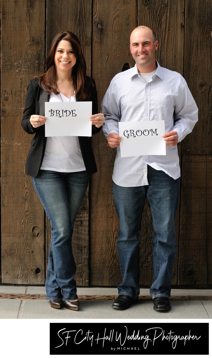 Bride and Groom Posing for Engagement Photography Session