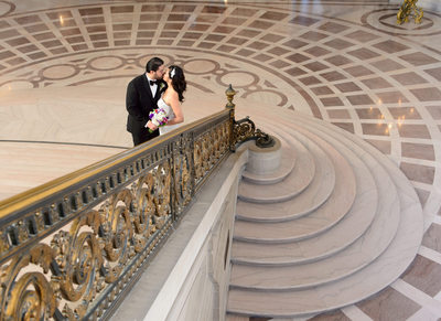 Grand Staircase Photographer at San Francisco City Hall 