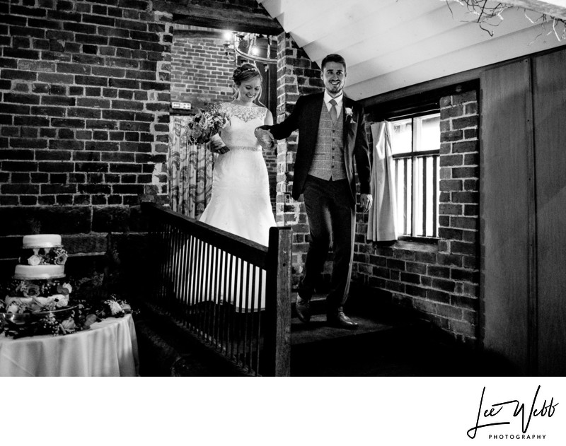 Entrance Curradine Barns Wedding Photography