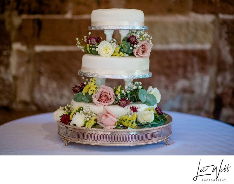 Wedding Cake Curradine Barns Wedding Photography