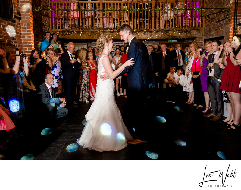 Dance Floor Curradine Barns Wedding Venue Worcestershire