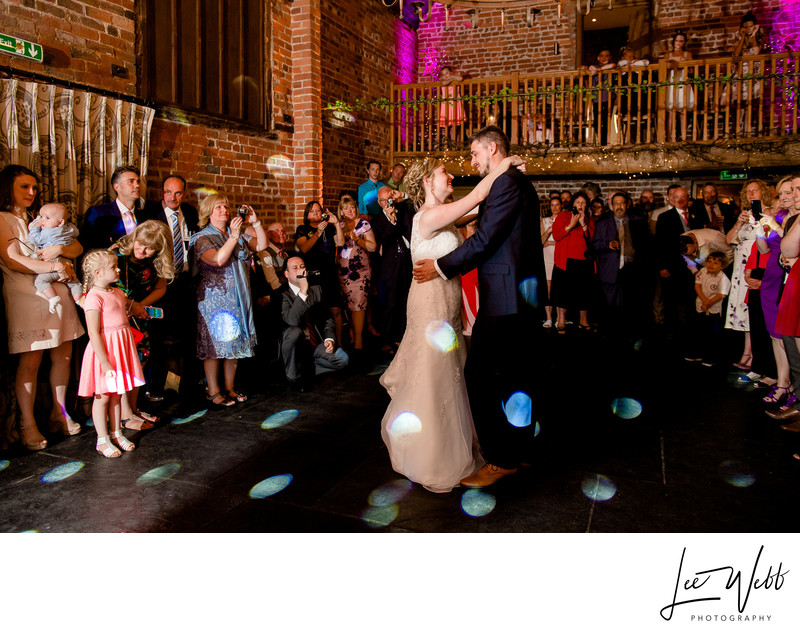 Worcestershire Wedding Venue Curradine Barns Dancefloor
