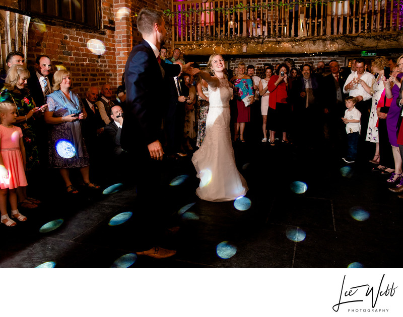 First Dance Curradine Barns Wedding Venue Worcester