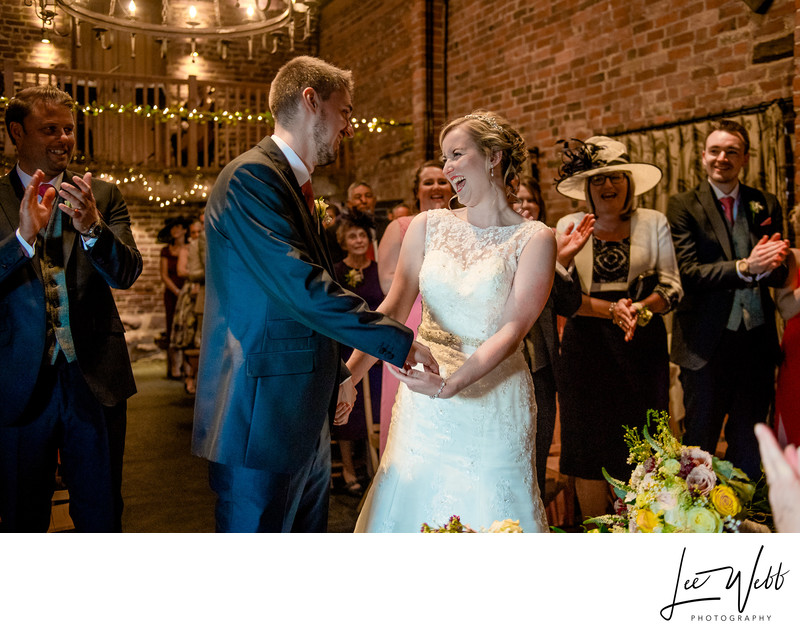 Laughter Curradine Barns Wedding Venue Worcestershire