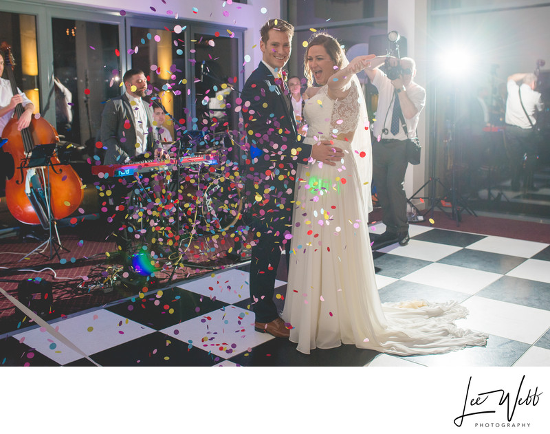 Stanbrook Abbey Wedding Photography Disco