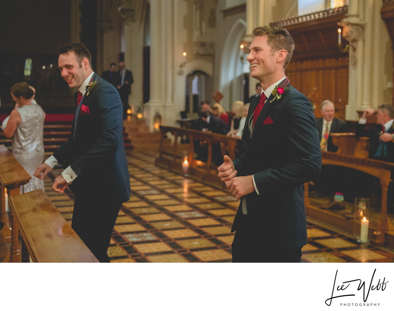 Wedding Ceremony Callow Great Hall Stanbrook Abbey