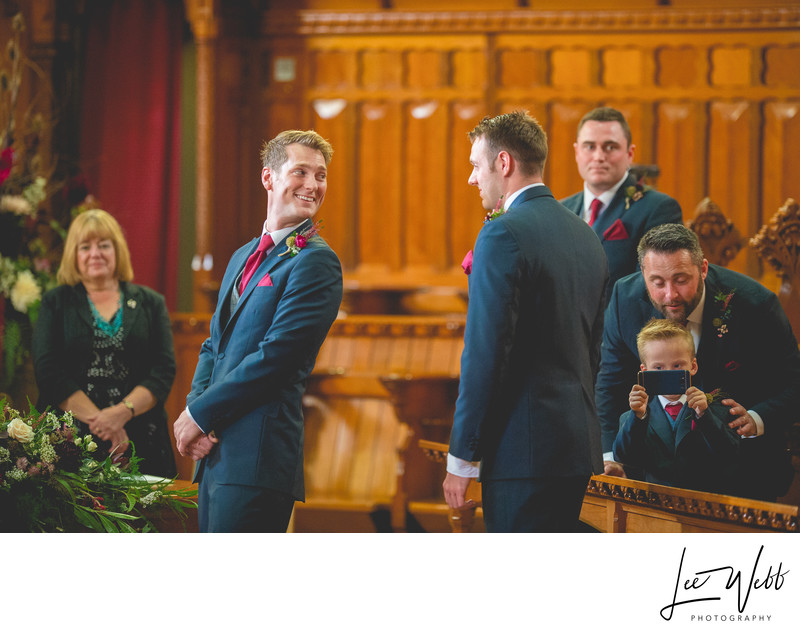 Groom Reaction Stanbrook Abbey Worcestershire