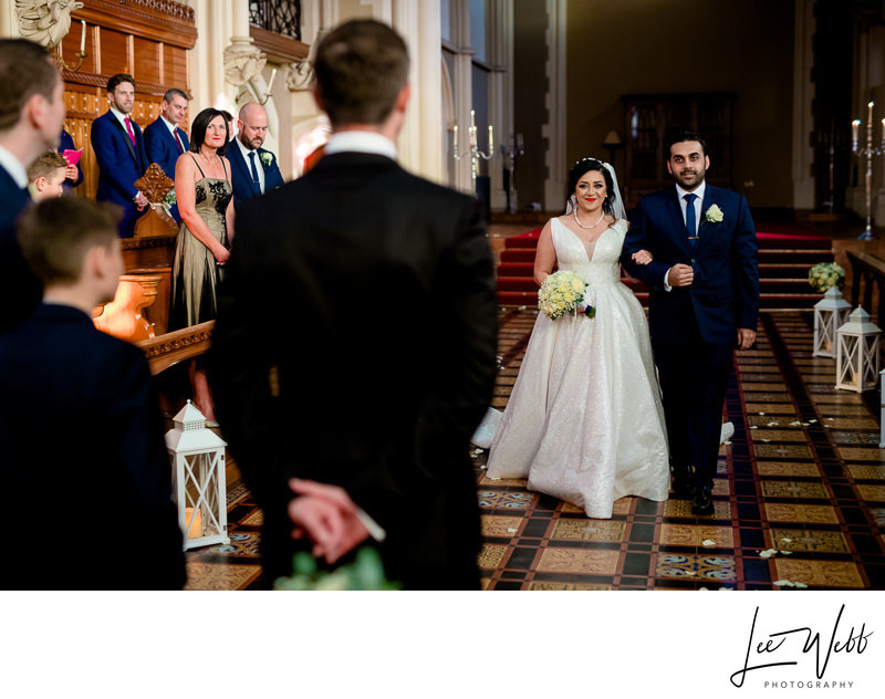 Callow Great Hall Wedding Ceremony Stanbrook
