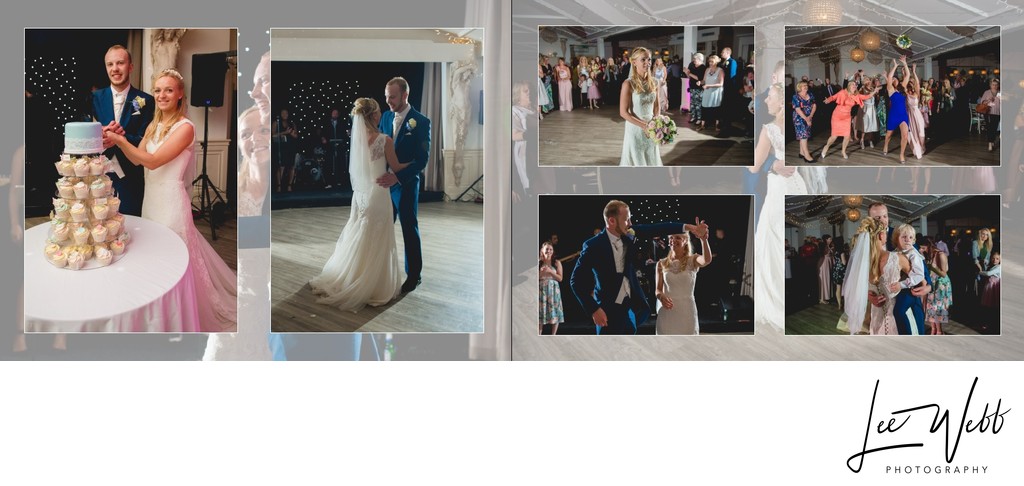 Manor by the Lake Wedding Album Pages 30 & 31