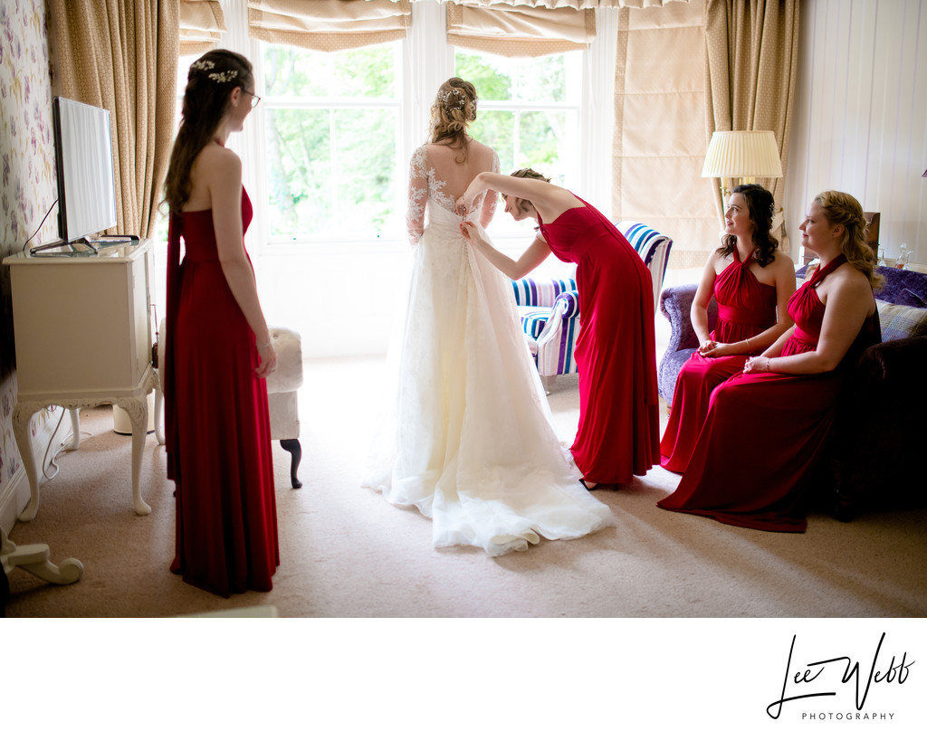 Bridesmaids at Kateshill House