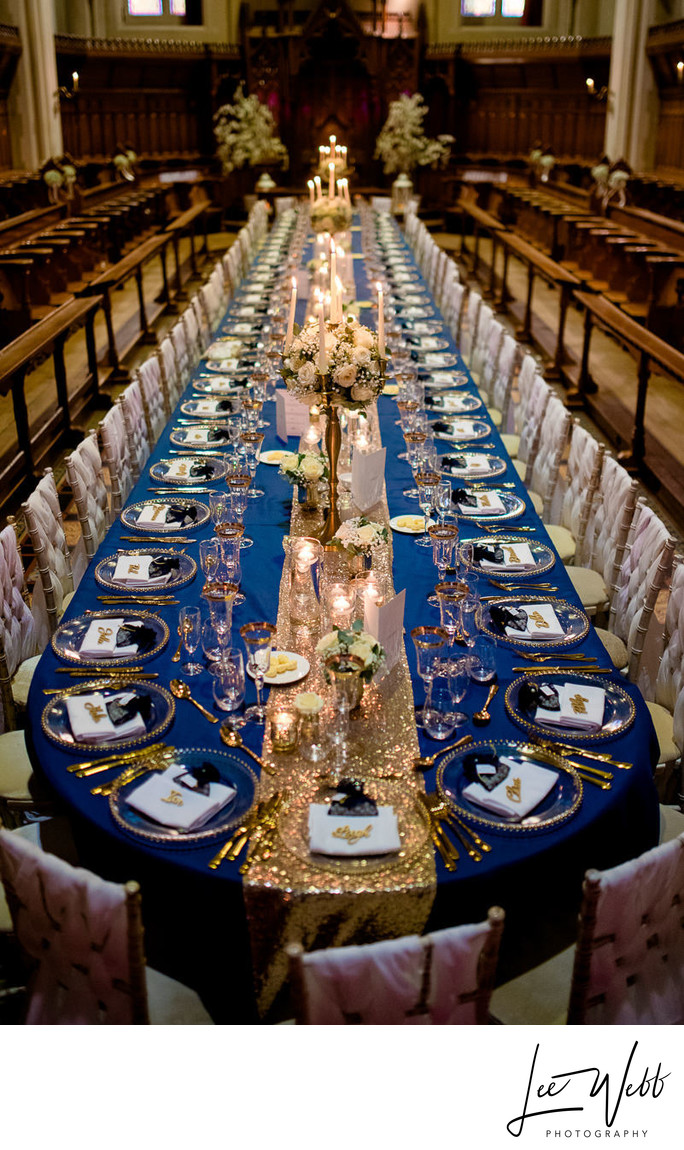Stanbrook Abbey Banquet Table