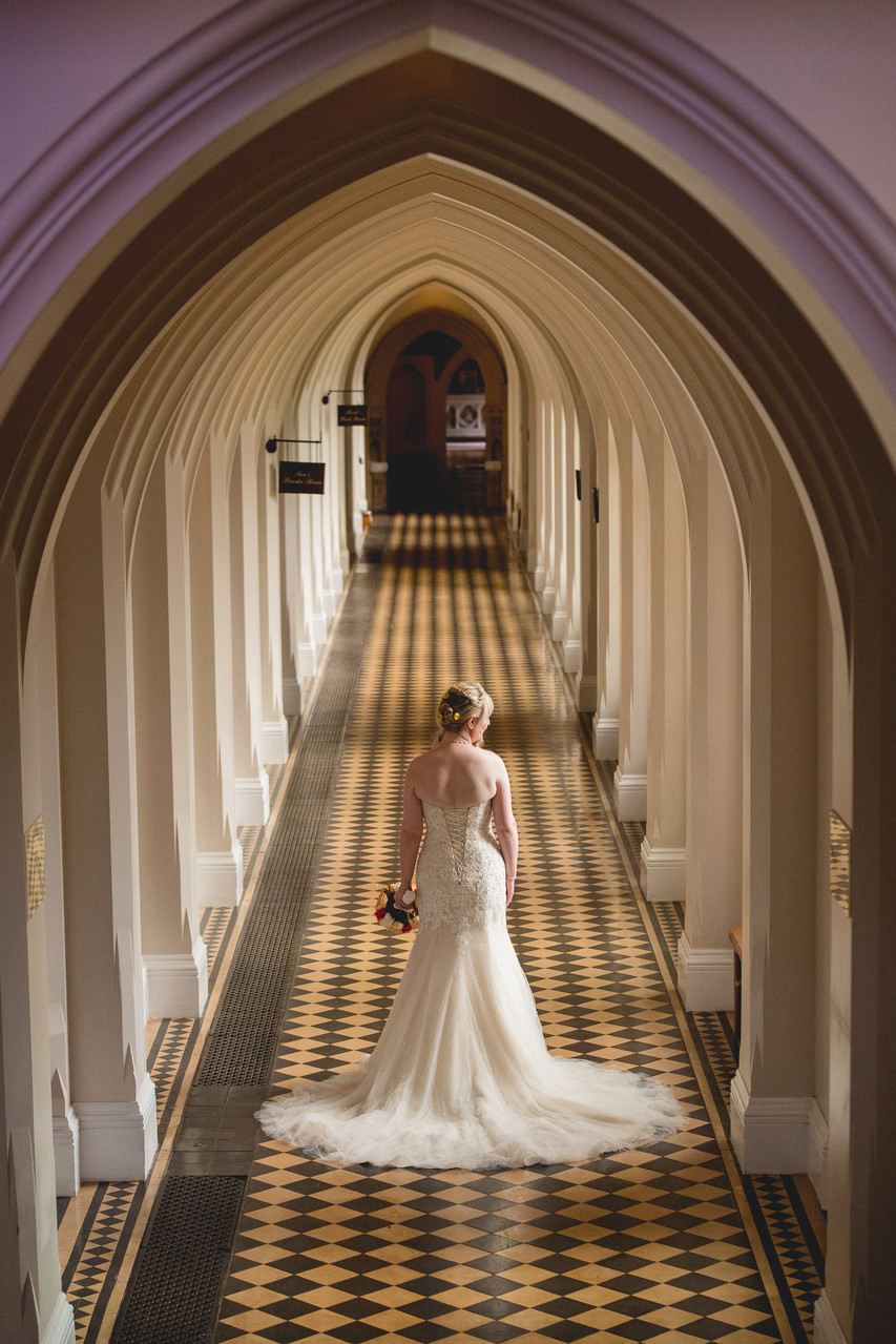 Wedding at Stanbrook Abbey