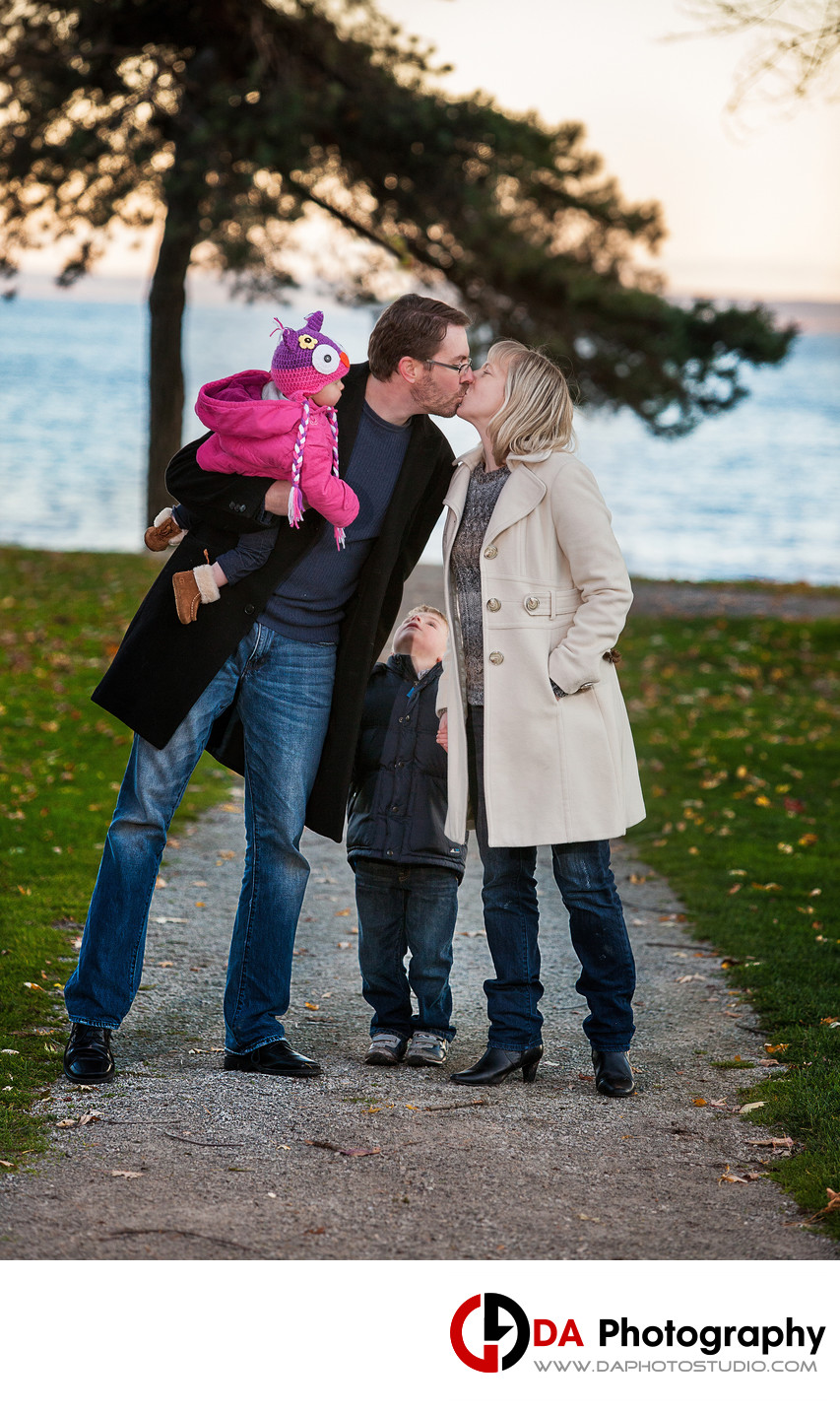 Paletta Mansion Family Portrait in Fall