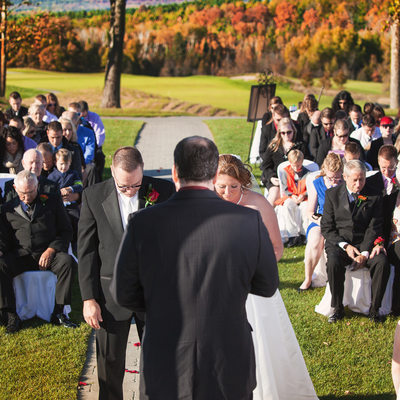 Outdoor Wedding Ceremonies at Tangle Creek Golf