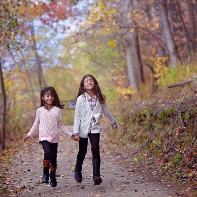 Fall Children Pictures at Heart Lake Conservation Area