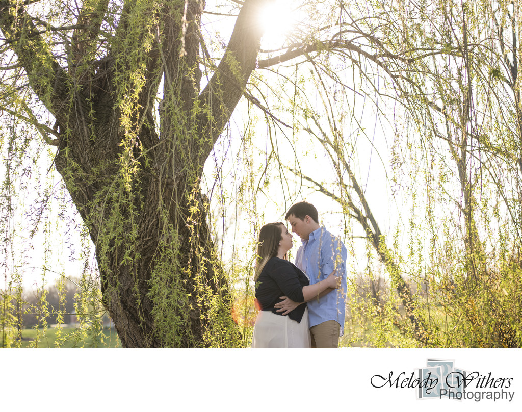 BSU Duck Pond Engagement Session