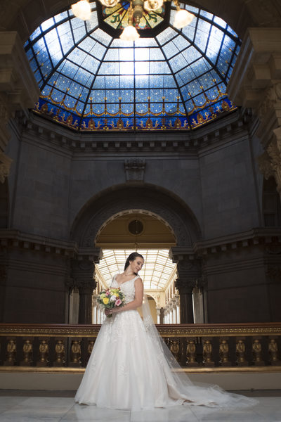 Indiana State House Bride Indianapolis Photographer