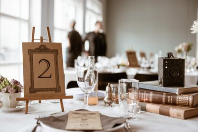 Tischdeko Hochzeit - Jacob Andersen Fotografie