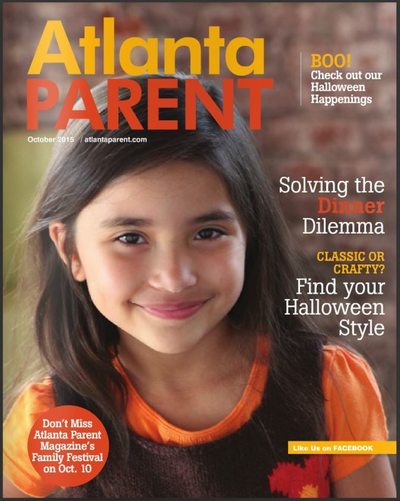 Atlanta Parent Oct 2015 Cover