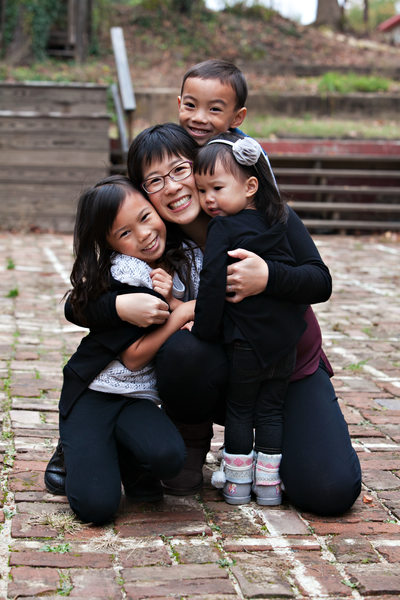 Asian Family portrait