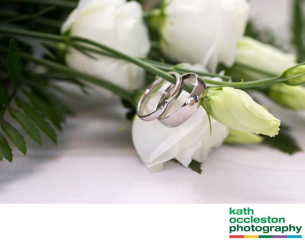 Wedding Rings and flowers