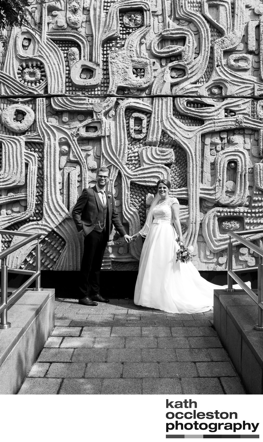 Street wedding photography in Liverpool