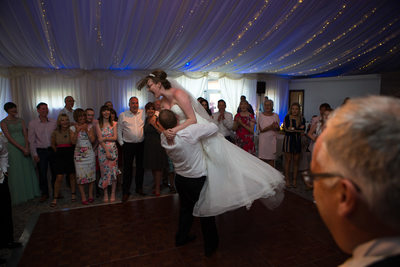 Wedding dance at The Villa 