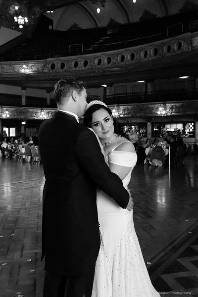 Romantic wedding photography in the Tower Ballroom
