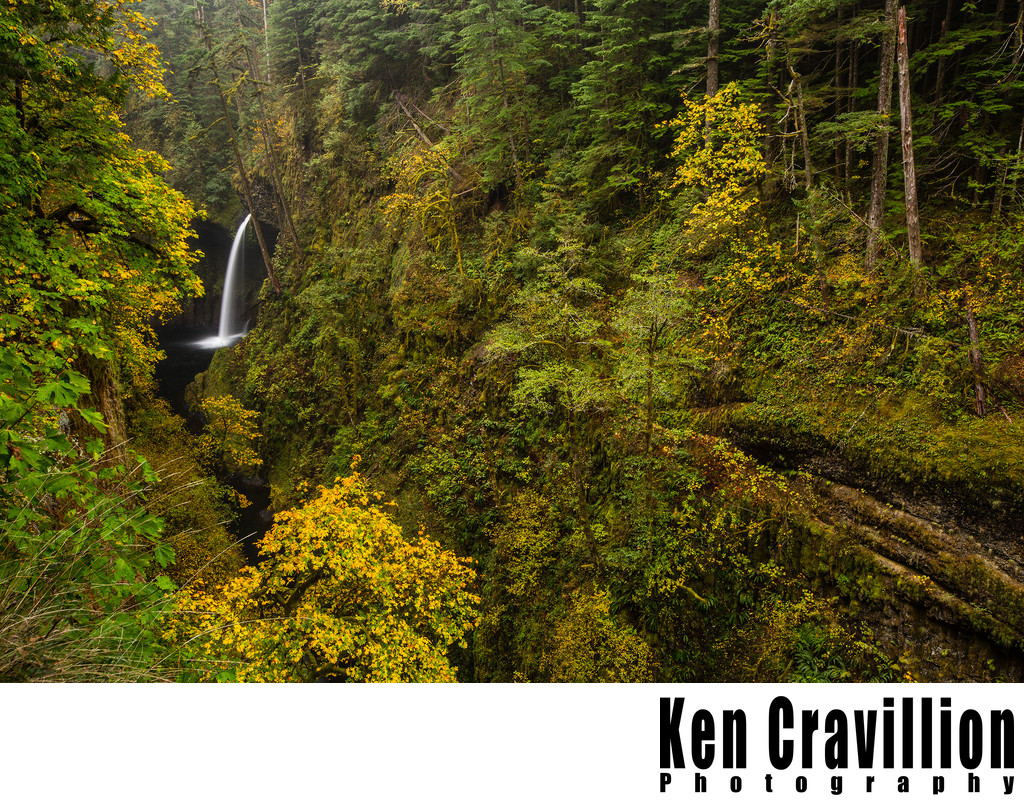 Metlako Falls Columbia River Gorge Oregon Photo