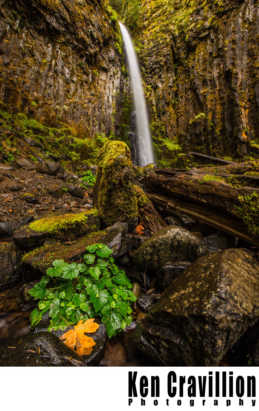 Lost Creek Falls Columbia River Gorge Oregon Photo