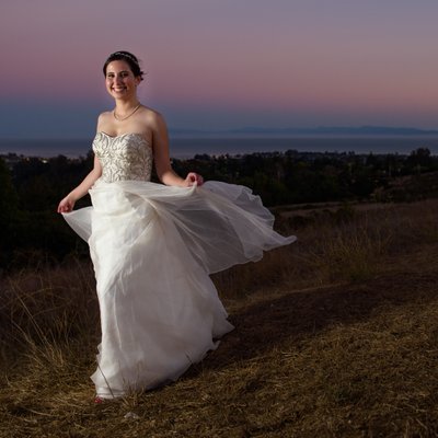Top Bridal Portrait in Santa Cruz