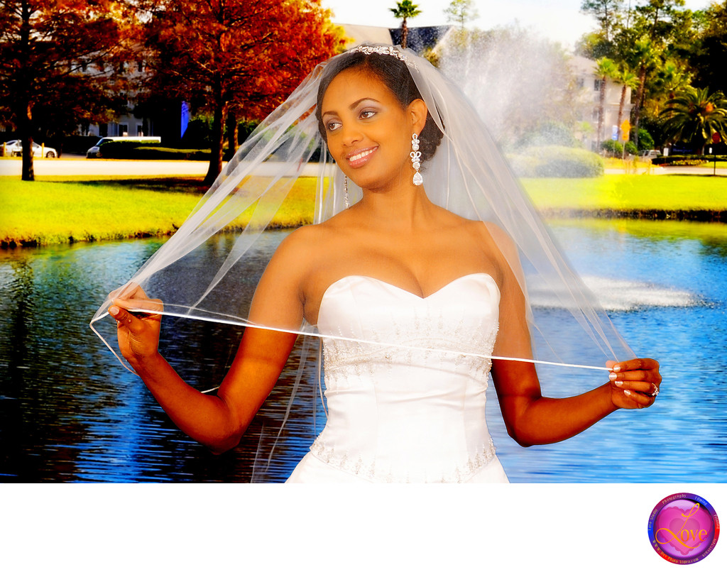 Ethiopian Wedding Photographer Atlanta Bride in Action