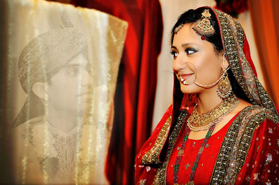 Indian Muslim Wedding Photographer Behind the Curtain