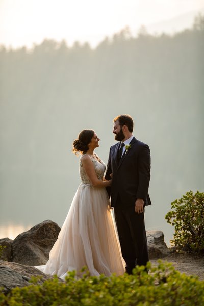 Emerald Bay Wedding Photograph