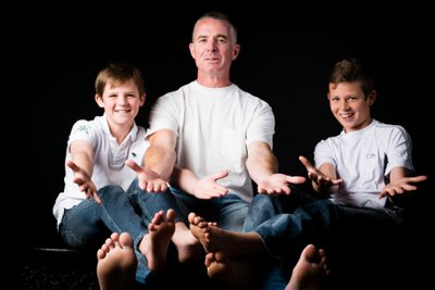 Father Sons Feet