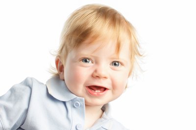 Redhaired Smiling Child