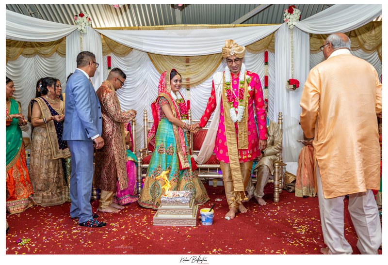 hindu ceremony mangal fera phera ritual