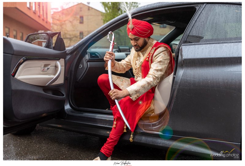 sikh groom entrance brent sikh community centre