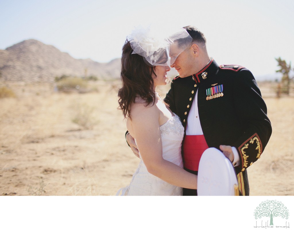 Palm Springs Military Wedding Photographer