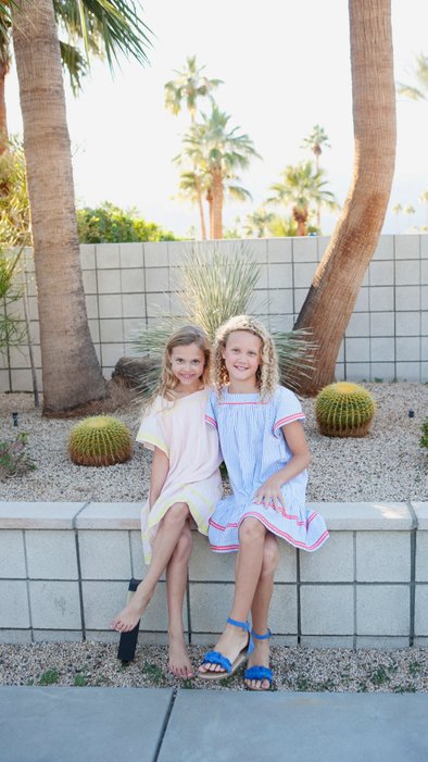 Stylish family photography in Palm Springs California