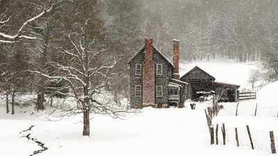 Boone Scenic Photographer Snow Cabin